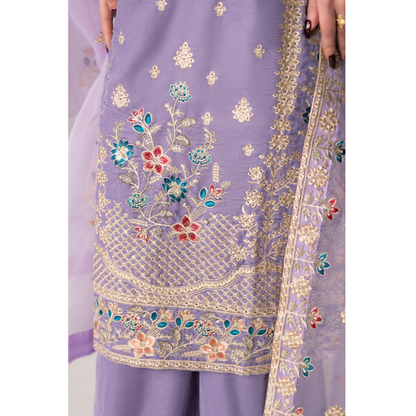 RA-27 Dastan e Eid Embroidered Velvet Collection | Embroidered 3 Piece Festive Ready to Wear by Raniya.h