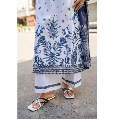 UCA-22 3 pc Summer Cotton Lawn Monochrome Collection | Ready to Wear | Casuallite