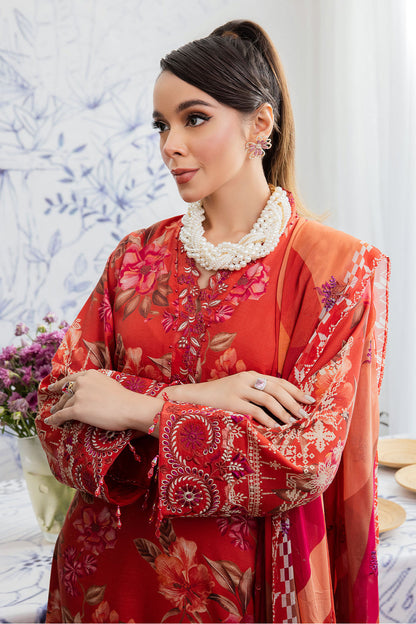 NSG-132 (3 PC ) SLUB LINEN COLLECTION-NUREH