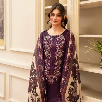 3 Pc Ready to Wear Embroidered Collection | Karma Collection | UMKC01001