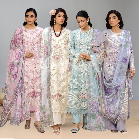 UTT-07 Luxury Festive Summer Lawn Collection | Ready to Wear | Traditional Thread