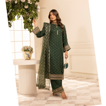 UMS-24 Luxury Embroidered Viscose Collection | Ready to Wear | Simrans