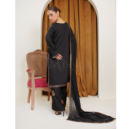 UA-117 Embroidered Viscose Collection | Ready to Wear | Umnaa