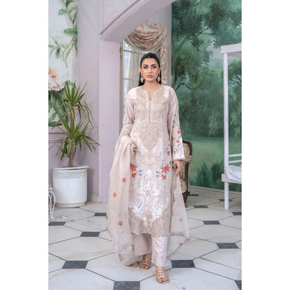 UMRZ-55 Festive Maria.b Lux by Rangz Embroidered Linen Collection