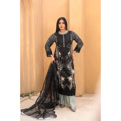 UMRZ-56 Maria.b Oraganza by Rangz Embroidered Festive Organza Collection