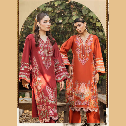 UTT-17 Eid Glow by Traditional Thread Viscose 2 Pc Collection