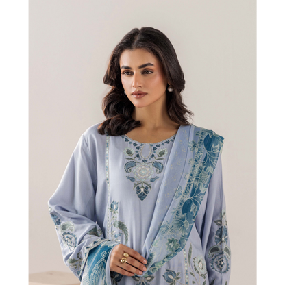UTT-19 VOL 5 Embroidered Printed Linen Festive Collection by Traditional Thread