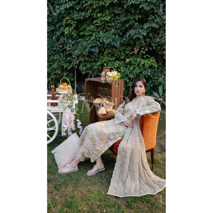 UA-191 Embroidered Cotton Collection 3 Piece | Ready to Wear | Asian clothes