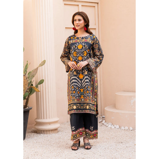 UMRZ-59 Printed Lawn Co-Ords set Collection by Rangz | Ready to Wear Pakistani Asian clothes
