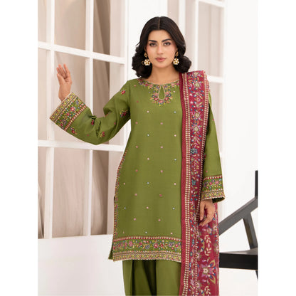 UA-216 Embroidered Cambric Cotton Collection by Umnaa | Ready to Wear Pakistani Asian clothes