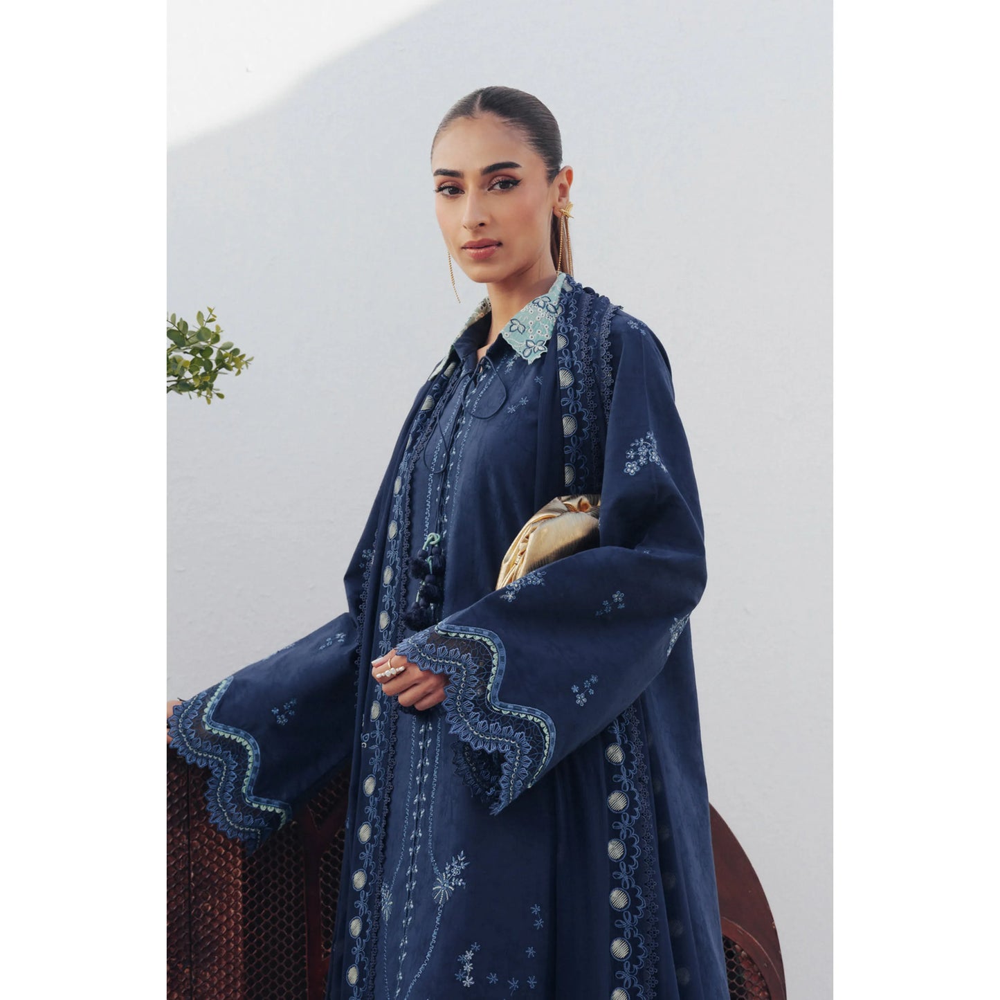UQR-01 Qalamkar Basic Pret 26" Summer Collection | Ready to Wear Asian clothes