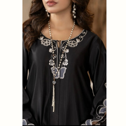 RA-39 Embroidered kaftan 2 Pc - Raniya.h