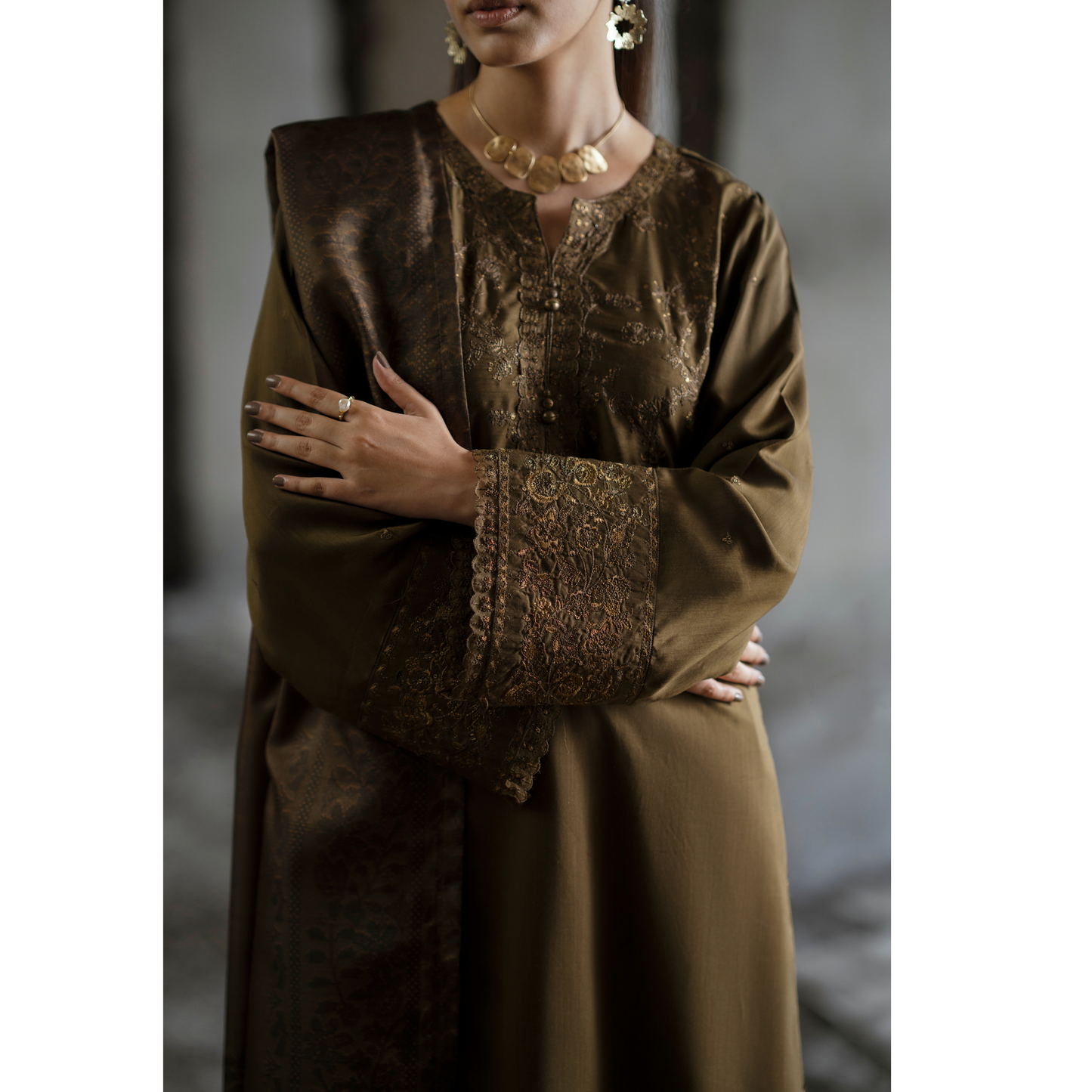 UCA-28 "Sham" Embroidered Silk Viscose Ready to Wear Collection by Casuallite