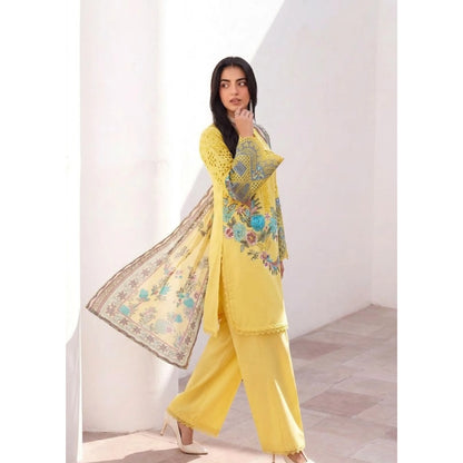 UA-186 Embroidered Cotton 3-Piece Collection | Ready to Wear Asian clothes