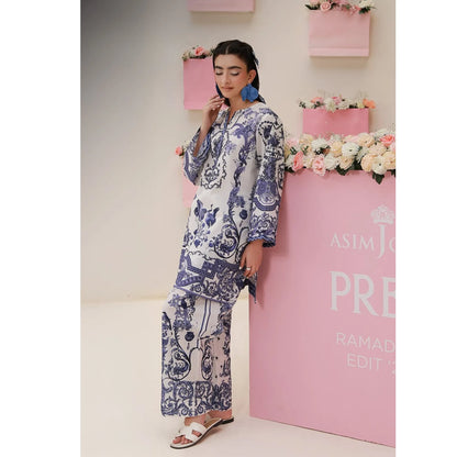 UAS-01 printed Pret by Asim jofa Printed Co Ord Set summer Collection Ready to Wear asian clothes