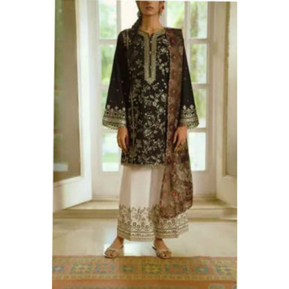 UCA-46 "Sakoon" Embroidered Cambric Cotton Pc Collection | Casuallite