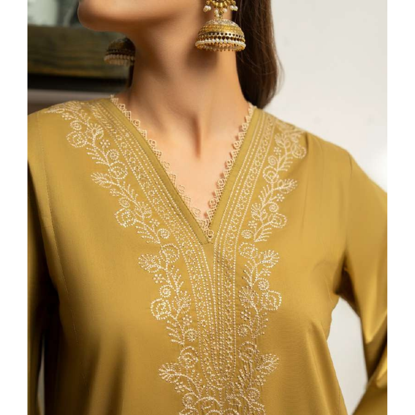 UCA-20 Luxury Cambric Cotton Farshi Shalwar Collection | Ready to Wear | Casuallite