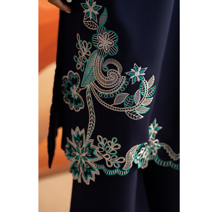 RA-25 Embroidered Dhanak Collection by Raniya.h