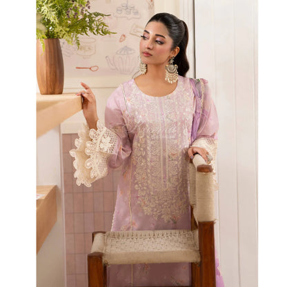 "Flora" Embroidered Lawn 3 Pc Collection | Karma Collection