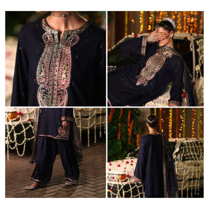 UCA-52 "Chand Bali" Luxury Viscose 3 Pc | Casuallite