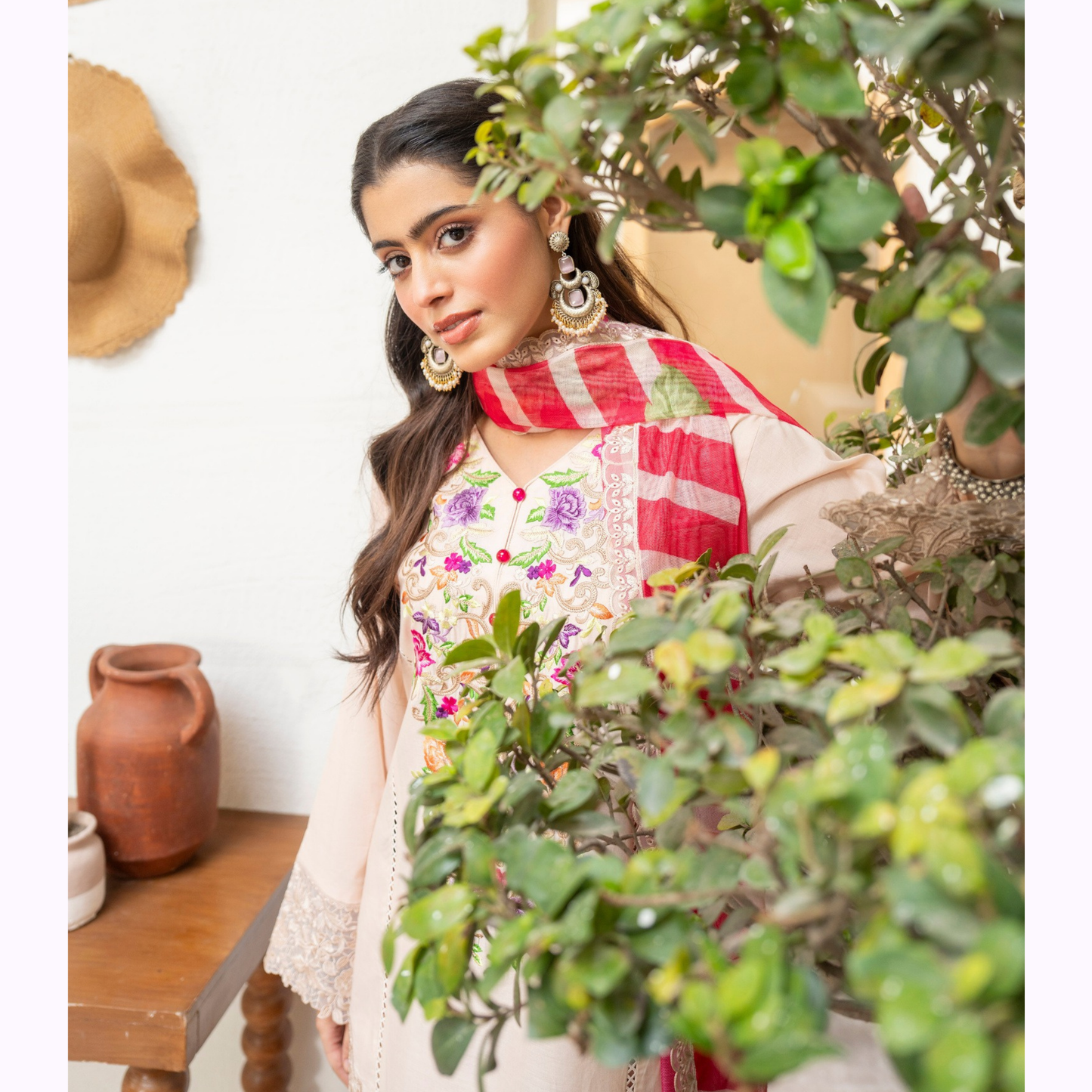 "Aina II" Embroidered Printed Lawn 3 Pc Collection by Karma Collection TT