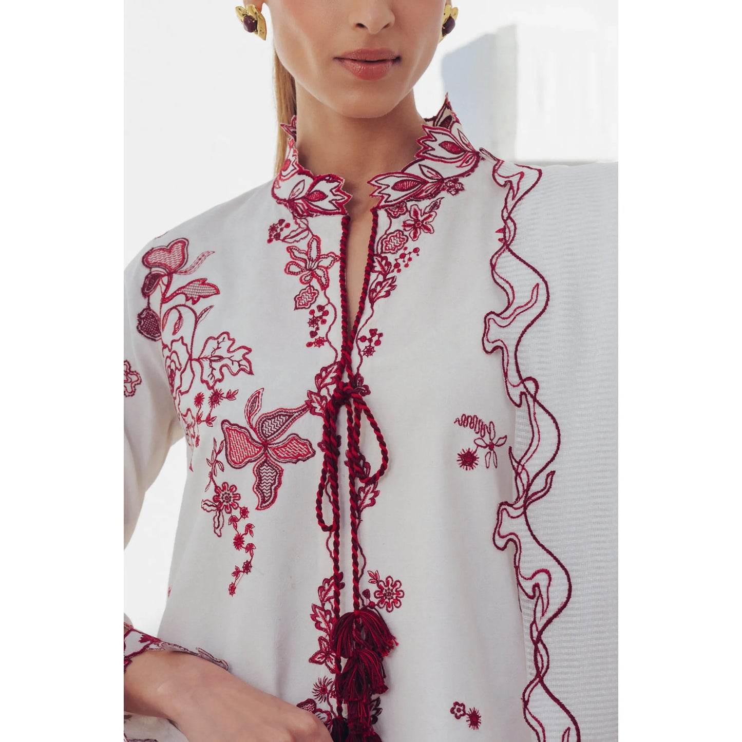 UQR-02 Qalamkar Basic Pret 26" Summer Collection | Ready to Wear Asian clothes