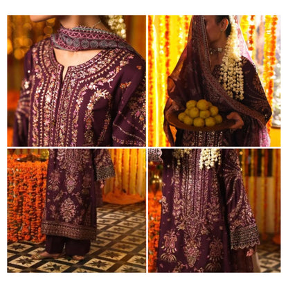 UCA-52 "Chand Bali" Luxury Viscose 3 Pc | Casuallite