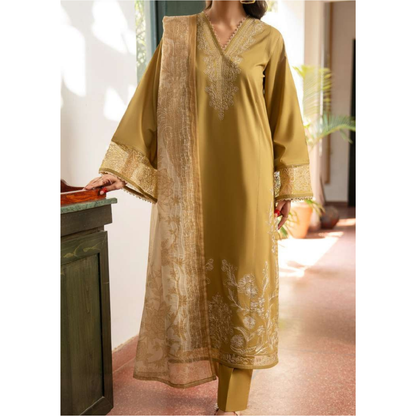 UCA-20 Luxury Cambric Cotton Farshi Shalwar Collection | Ready to Wear | Casuallite