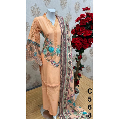 UA-186 Embroidered Cotton 3-Piece Collection | Ready to Wear Asian clothes