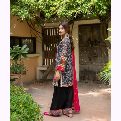 "Khumaar" Embroidered Georgette Collection by karma Collection Asian Wear Pakistani Dresses