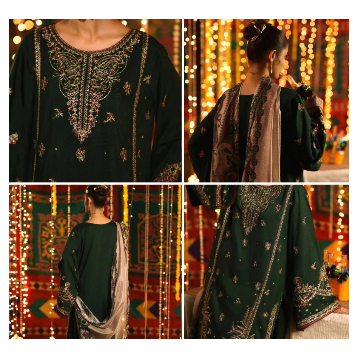 UCA-52 "Chand Bali" Luxury Viscose 3 Pc | Casuallite