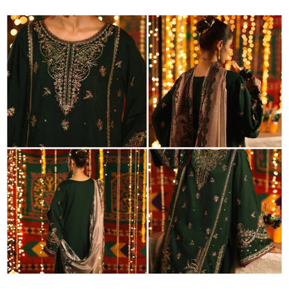 UCA-52 "Chand Bali" Luxury Viscose 3 Pc | Casuallite