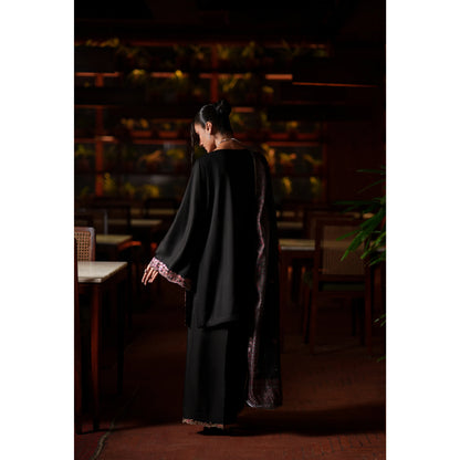 UCA-37 EALA Festive Embroidered Viscose Dress with Printed Silk Dupatta | Women’s Festive Wear Pakistani Designer Outfit by Casuallite