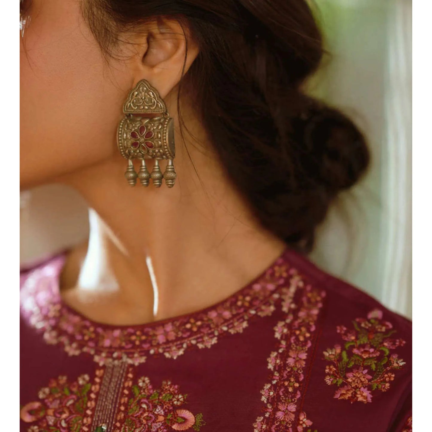 UCA-46 "Sakoon" Embroidered Cambric Cotton Pc Collection | Casuallite