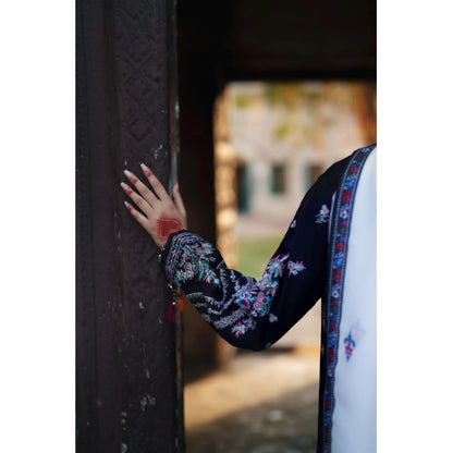 UCA-43 "HER" Collection Embroidered Cambric Cotton by Casuallite 3 Piece Suit for Women | Ready to Wear Pakistani Dress