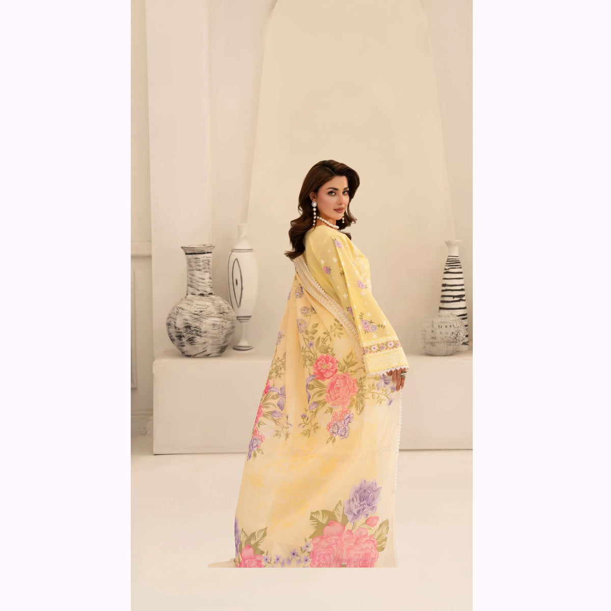 KC-1558 "Ferisha" Embroidered Festive Collection by Karma Collection