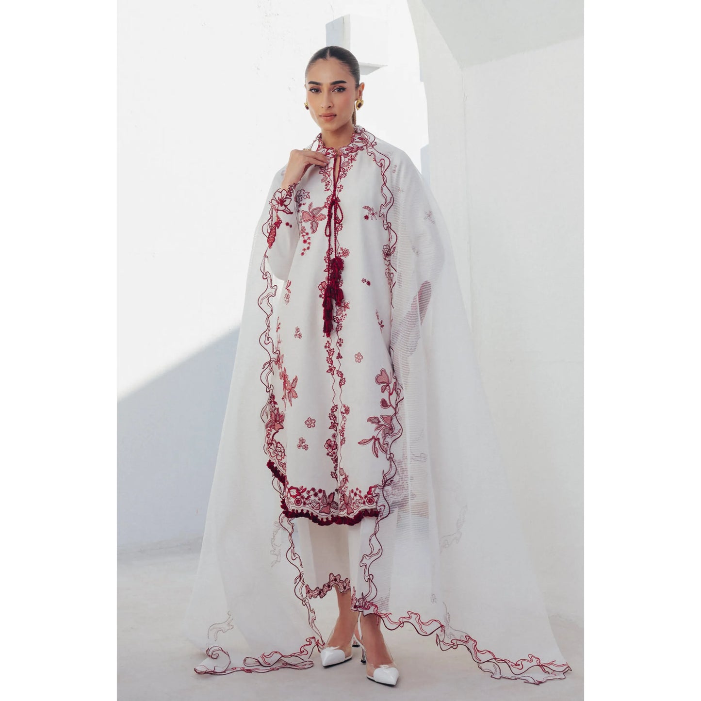 UQR-02 Qalamkar Basic Pret 26" Summer Collection | Ready to Wear Asian clothes