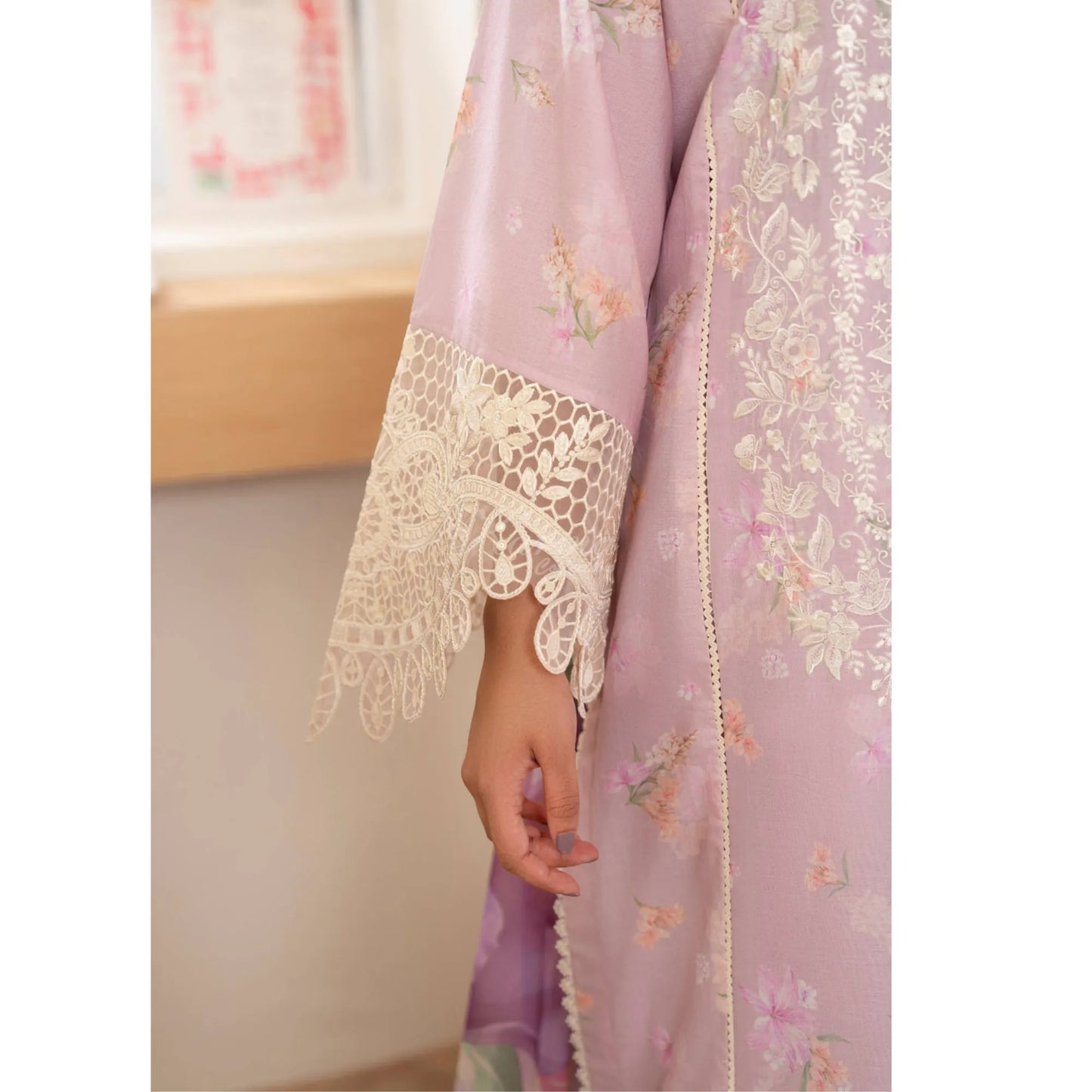 "Flora" Embroidered Lawn 3 Pc Collection | Karma Collection
