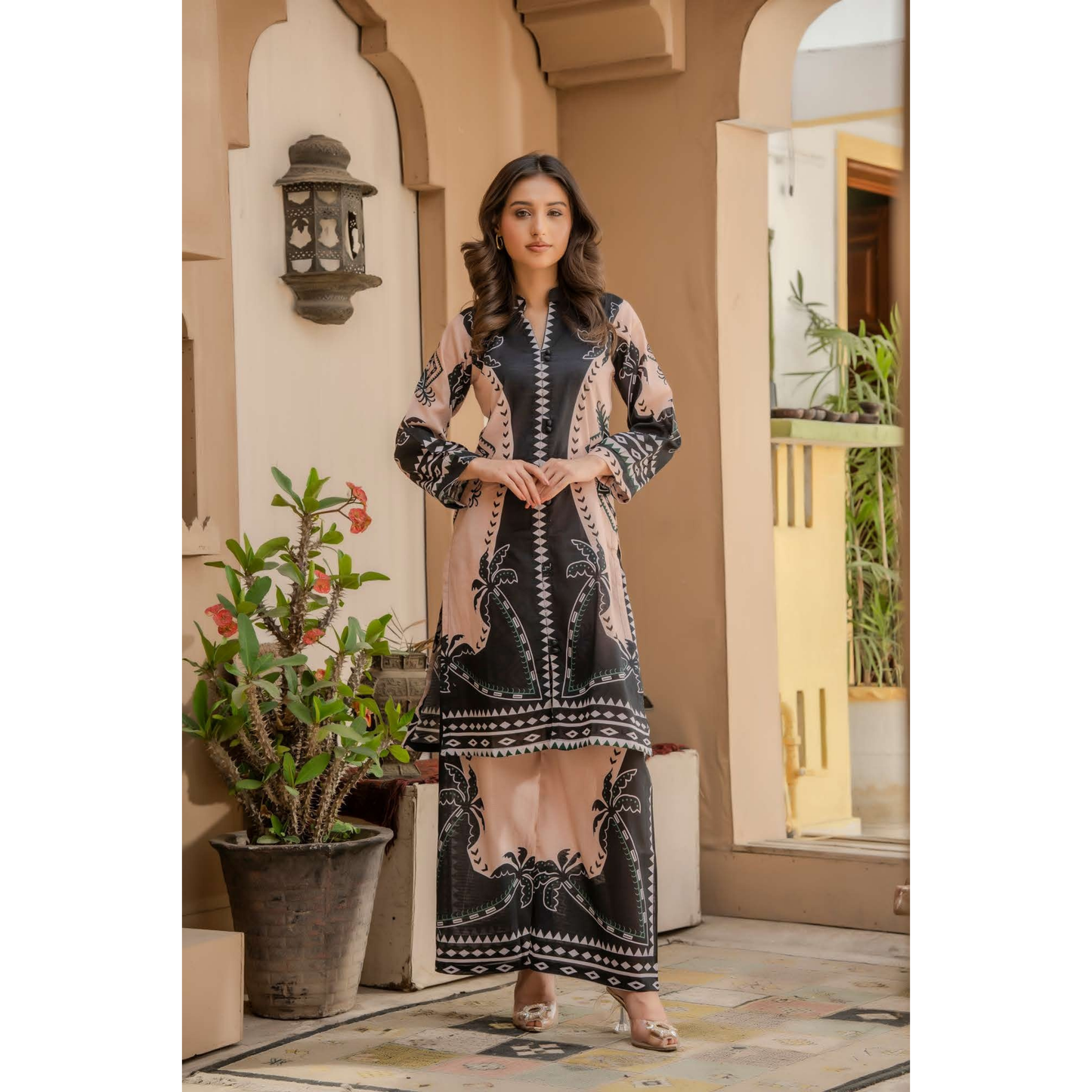 UMRZ-45 2 Pc Printed Cotton Co-Ord set |Ready to Wear| Rangz