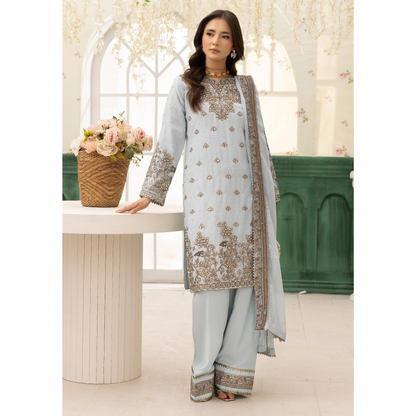 UMS-27 "NIDA LUX SHIFFON"  Luxury Chiffon with Farshi Shalwar Collection  | Ready to Wear | Simrans