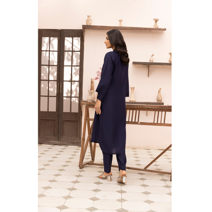 UMS-38 Lira by Simrans Dhanak Solid Co Ord Set
