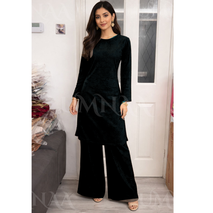 UA-154 Winter Co-Ord Set | English Winter Thick Fabric Warm Soft Co-Ords Set