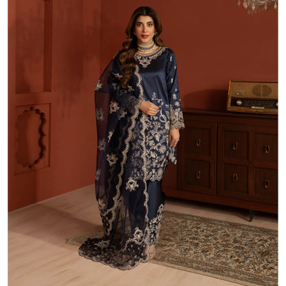 UA-170 Raw Silk Embroidered Festive Collection