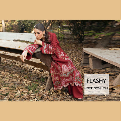 UTT-17 Eid Glow by Traditional Thread Viscose 2 Pc Collection