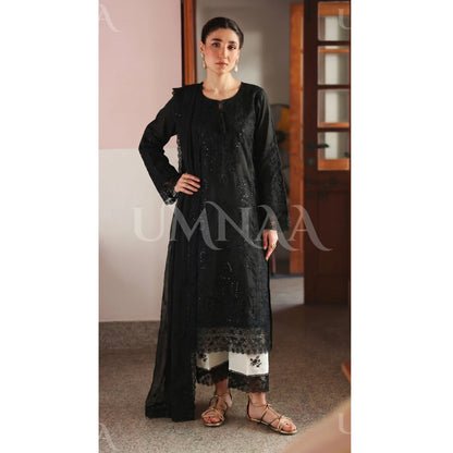 UA-192 festive Embroidered Cotton Collection with Chiffon Duppatta | Ready to Wear | Asian clothes