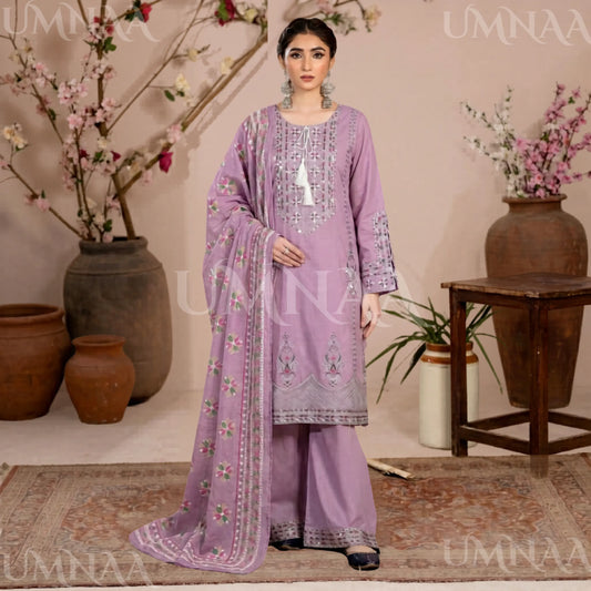 UA-195 Embroidered Cotton Collection by Umnaa | Ready to Wear Pakistani Asian Clothing Regular price£44.99 GBP