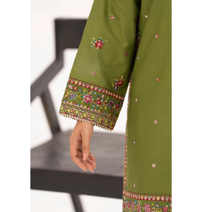 UA-216 Embroidered Cambric Cotton Collection by Umnaa | Ready to Wear Pakistani Asian clothes