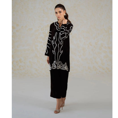 UN-02 Doria Lawn 2 Piece Co-Ord Set for Women | Premium Printed Matching Set by Naubahar | Summer Casual Wear