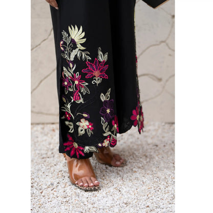 UA-237 Embroidered Kaftan Style Co-Ord Set Asian Wear | Umnaa