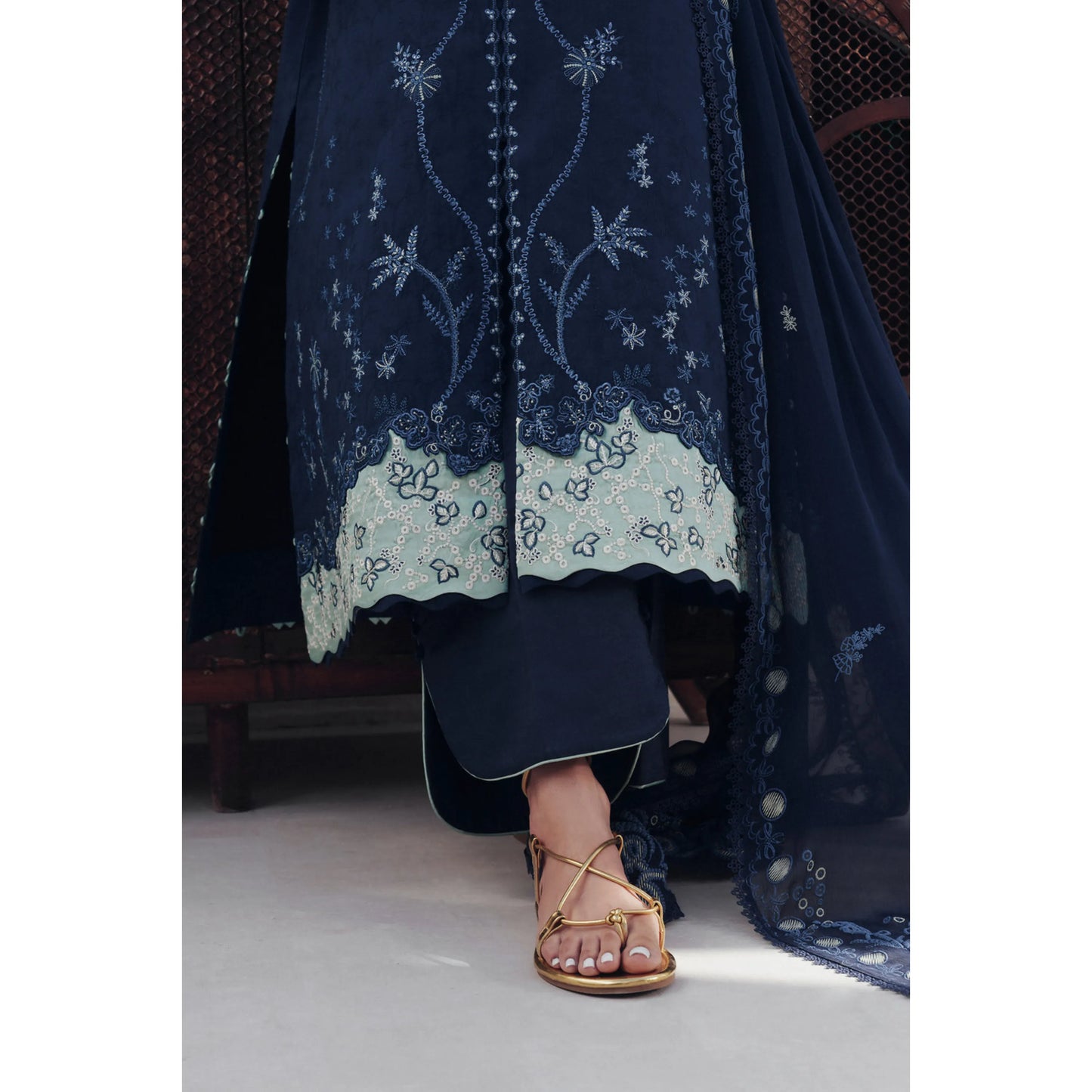 UQR-01 Qalamkar Basic Pret 26" Summer Collection | Ready to Wear Asian clothes